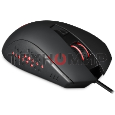 Мышь проводная Redragon Gainer черный, 3200 dpi, USB, кнопки - 6