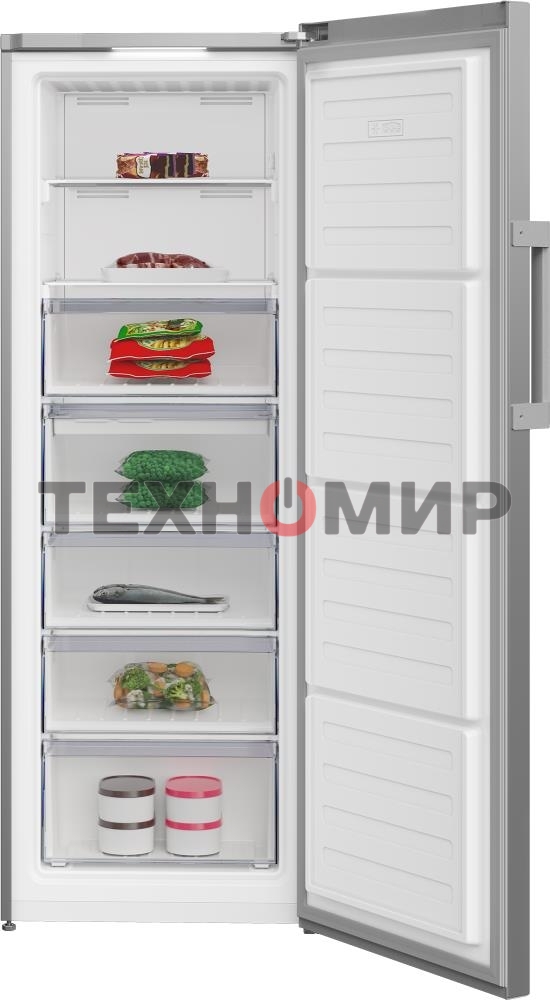Морозильная камера Beko B3RFNK292G, темно-серый, 255л, 5 ящиков