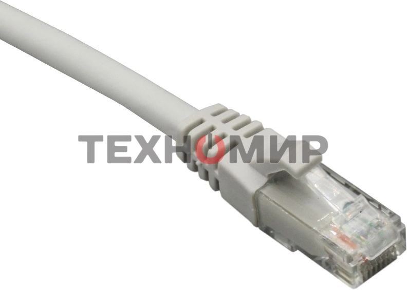 Патч-корд Suprlan 10-0169 UTP RJ-45 вил.-вилка RJ-45 Cat.6 3м серый LSZH
