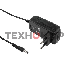 Источник питания Rexant 12 V 24 W с DC разъемом подключения 5.5х2.1 IP23