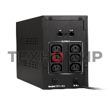 Источник бесперебойного питания ExeGate SpecialPro UNB-1500.LED.AVR.C13.RJ 1500VA/950W, LED, AVR, 6*IEC-C13, RJ45/11, черный