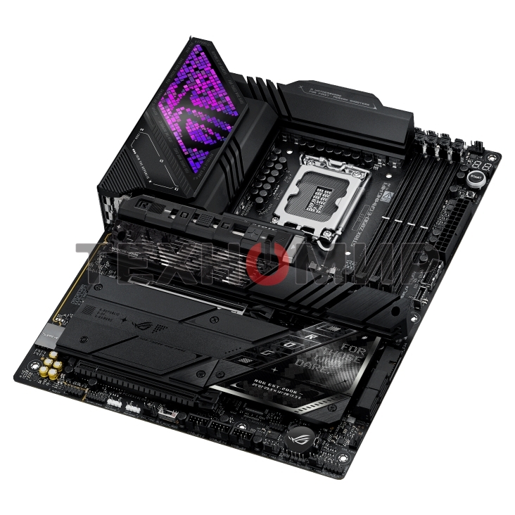 Материнская плата ASUS ROG STRIX Z890-E GAMING WIFI, LGA 1851, Intel Z890, 4xDDR5, 4xSATA, 7xM.2, 1xPCIe 5.0 x16, 1xPCIe 4.0 x16, 1xHDMI, 1xDP, 2xUSB-C Thunderbolt 4, 7xUSB-A 3.2 Gen 2, 3xUSB-A 3.2 Gen 1, 2xUSB-C 3.2 Gen 2x2, 1x 5Gb LAN, 2x3.5 мм, 7.1, AT