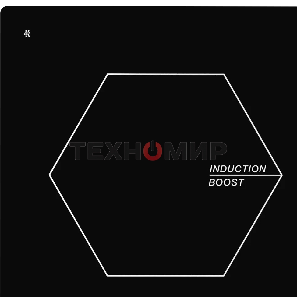 Индукционная варочная панель Monsher MHI 4505, 45 см 9 уровней мощности, инвертер, бустер, блокировка управления, Stop and Go, таймер, автоматическое отключение, сенсорное управление, индикатор остаточного тепла, 4 цифровых дисплея, черный