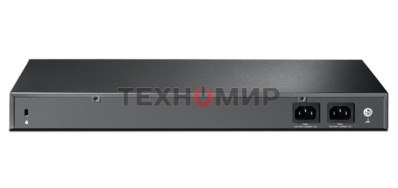 Коммутатор TP-Link JetStream 24-портовый управляемый SFP уровня 2+, 20 гигабитных SFP-портов и 4 гигабитных комбинированных порта SFP/RJ45