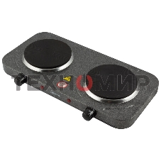 Плита настольная электрическая Homestar HS-1104 1000+1000Вт Ф155+155мм чугун