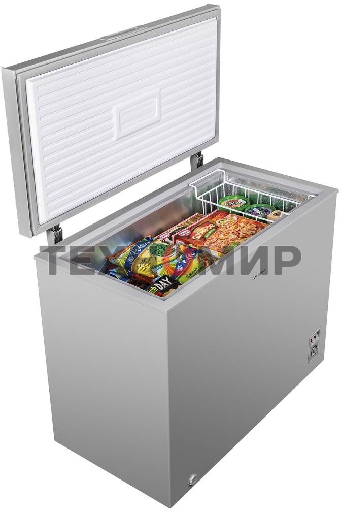 Морозильный ларь Maunfeld MFL200GR, серый, 200л