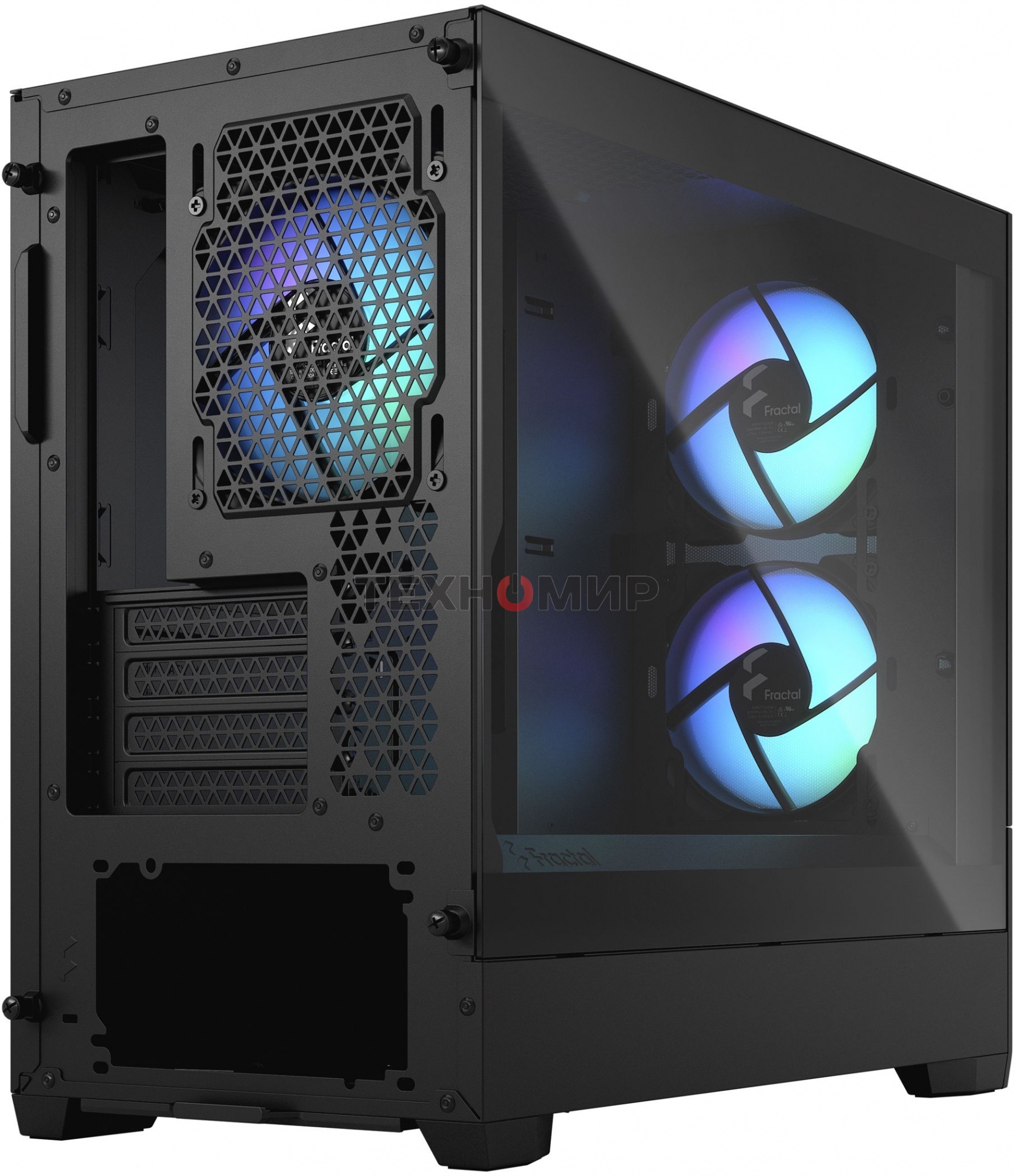 Компьютерный корпус Fractal Design Pop Mini Air RGb черный TG Clear Tint FD-C-POR1M-06