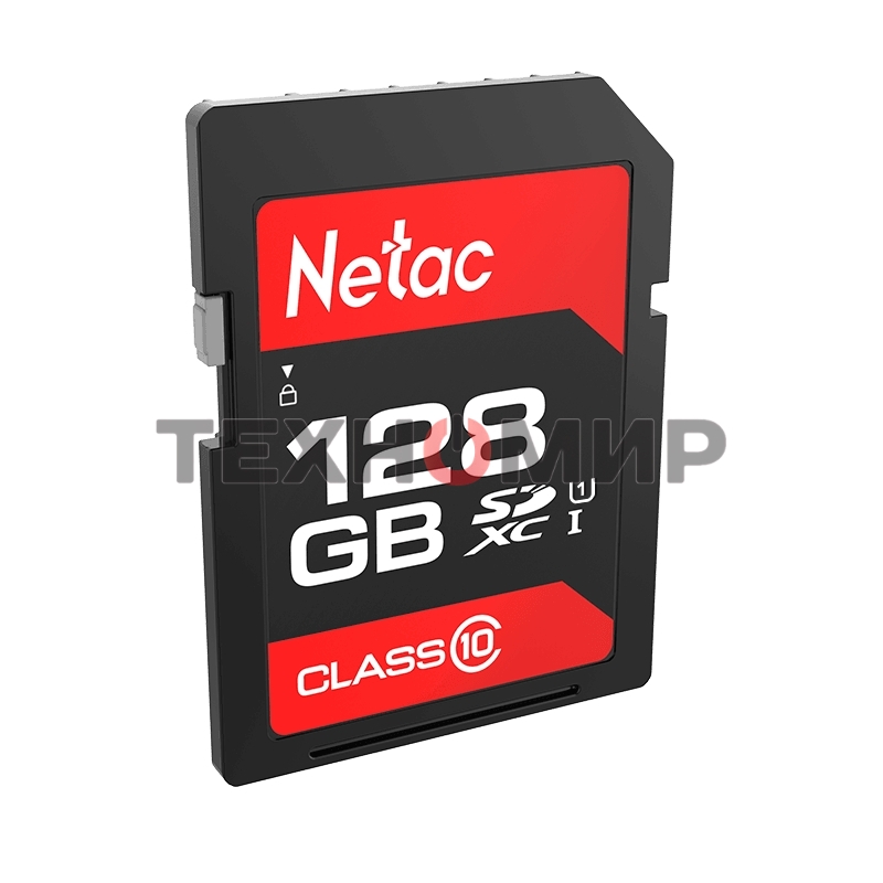Флеш карта Netac P600 SDHC 128Gb U1/C10 up to 80Mb/s, retail pack