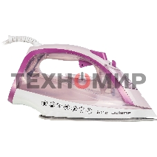 Утюг Polaris PIR2668AK 3m белый/розовый 2600Вт