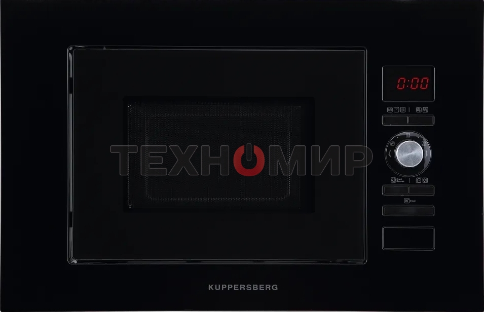 Встраиваемая микроволновая печь Kuppersberg HMW 625 B 20 л, High-Tech, 800 Вт, черный