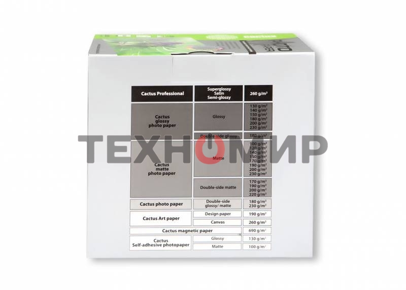 Фотобумага Cactus CS-GA6230500 глянцевая A6 230 г/м2 500 листов