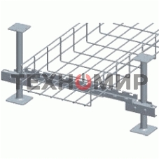 Комплект крепления к опорам фальш-пола 600мм