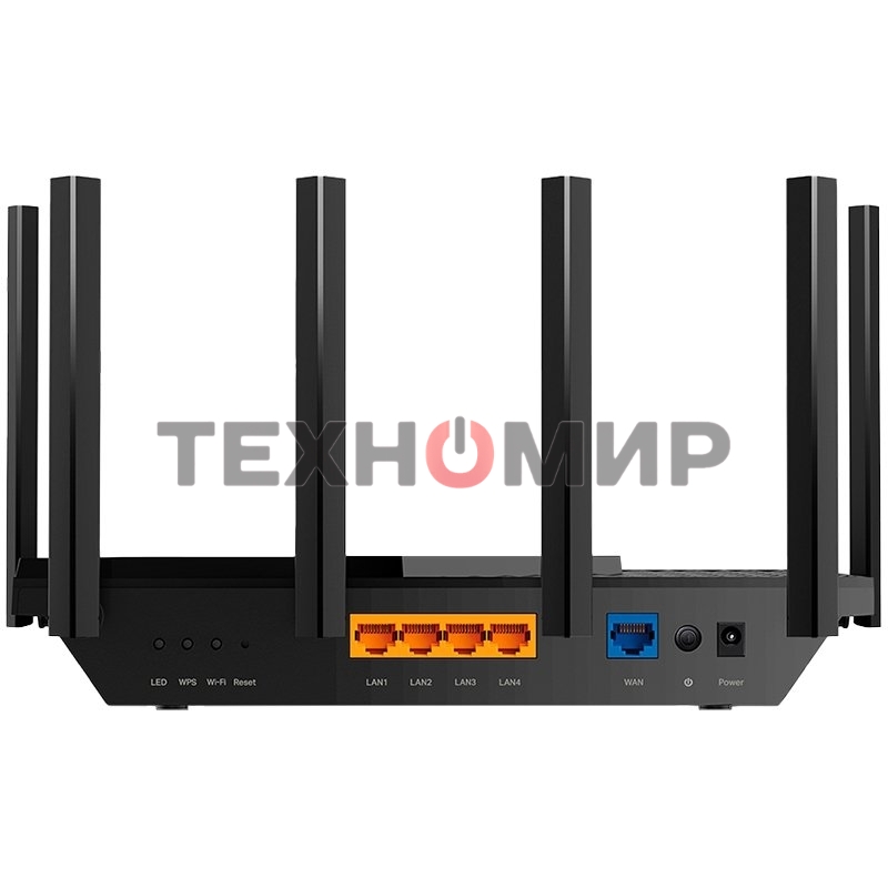 Роутер TP-Link Archer AX73 AX5400 Dual Band Wireless Gigabit Router, 1.5 GHz Tri-Core CPU, 1 GE WAN + 4 GE LAN ports, 1× USB 3.0 Port, support 1024-QAM, OFDMA, MU-MIMO, Airtime Fairness, Beamforming, 160MHz Channel Width, come with HomeShieldTM, support R
