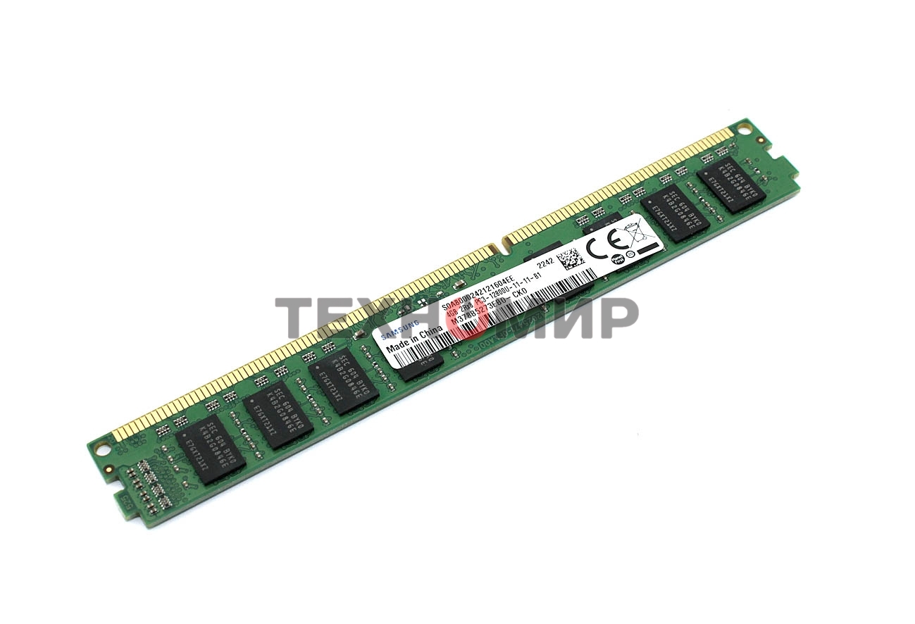 Оперативная память Samsung, DDR3, 4GB (1x4GB), 1600MHz, CL11, DIMM, OEM