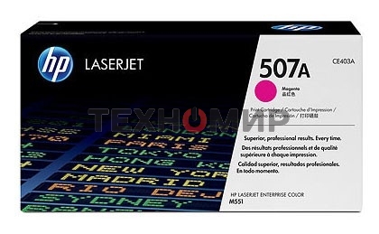 Картридж лазерный HP CE403A пурпурный для CLJ M551 6000 стр.