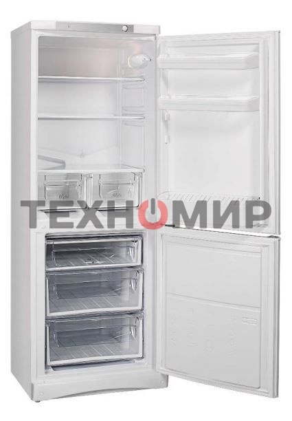 Холодильник Stinol STS 167 белый двухкамерный 195/104 л морозилка снизу