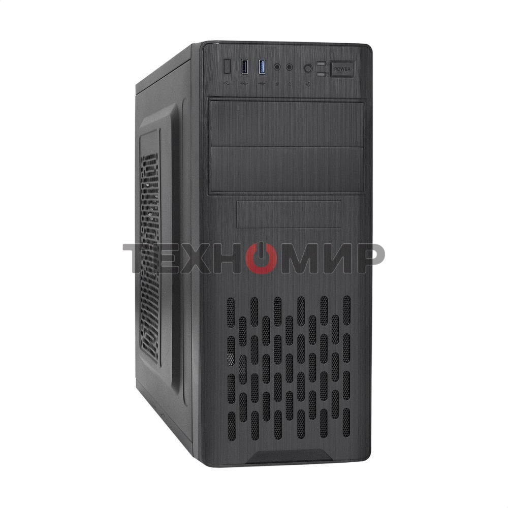 Компьютерный корпус Miditower ExeGate CP-606U (ATX, без БП, 1хUSB/1хUSB 3.0, аудио)