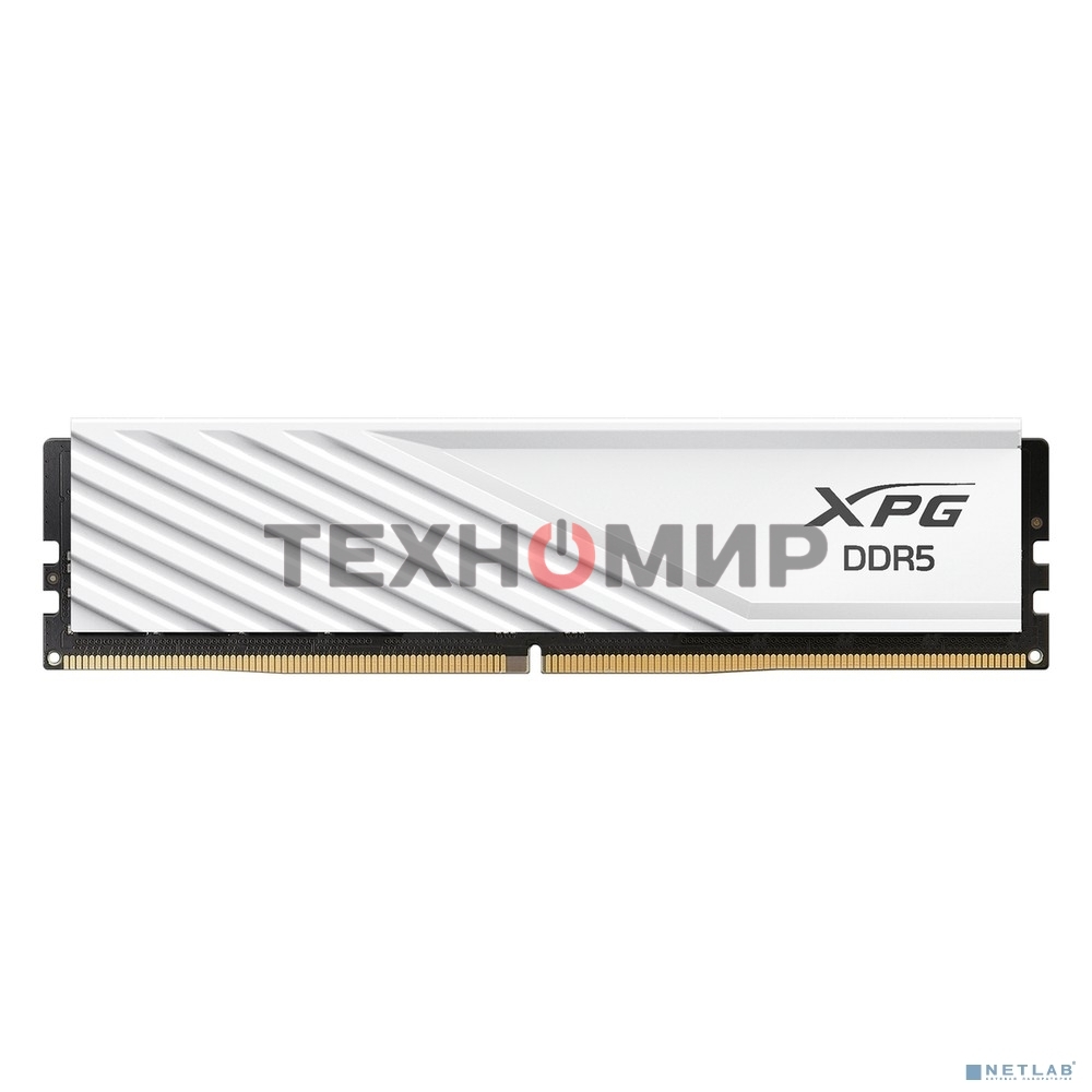 Оперативная память XPG Lancer Blade, DDR5, 32GB (2x16GB), 6000MHz, CL34, DIMM, с радиаторами, белый