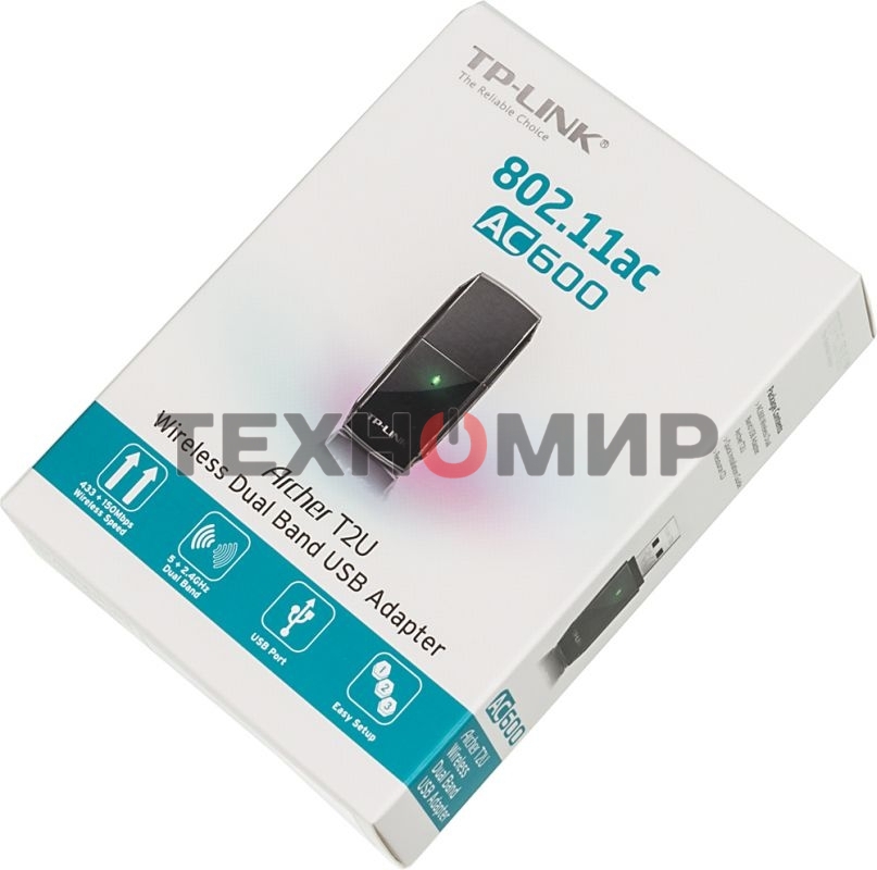 Сетевой адаптер WiFi TP-Link Archer T2U