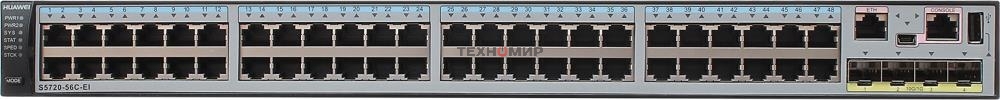 Коммутатор 48GE 4SFP+ 1SL S5720-56C-EI-AC Huawei