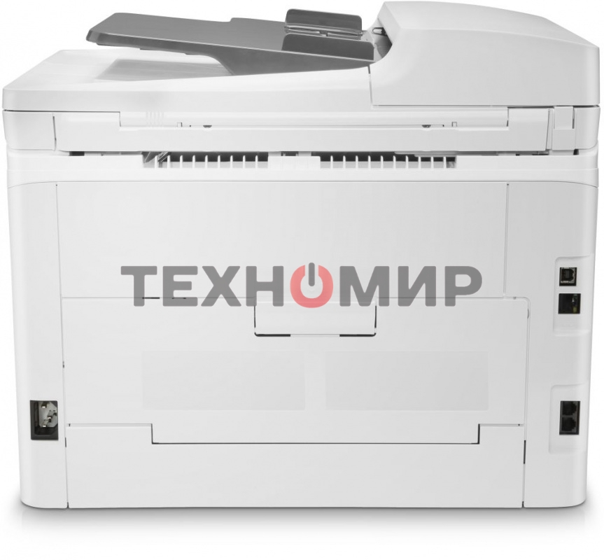 МФУ лазерное HP Color LaserJet Pro M183fw (7KW56A), A4, цветной, печ. до 16 стр/мин., скан. до 15 стр/мин. (ч/б) 8 стр/мин. (цвет), 600 x 600 dpi (печать) 1200x1200dpi (скан.), USB, RJ-45, Wi-Fi, Air Print, Mopria
