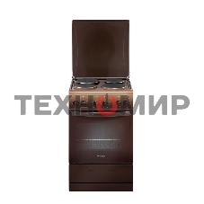 Плита электрическая Gefest 5140-01 0001 коричневый, конфорок 4 электрических, духовка 55 л, 50 см x 85 см x 58.5 см