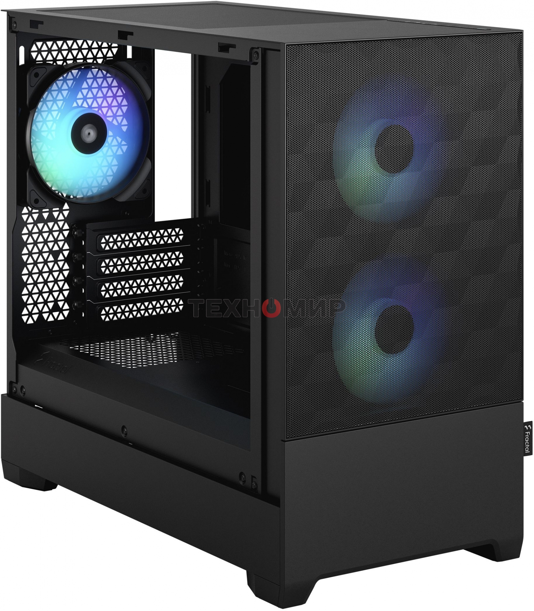 Компьютерный корпус Fractal Design Pop Mini Air RGb черный TG Clear Tint FD-C-POR1M-06