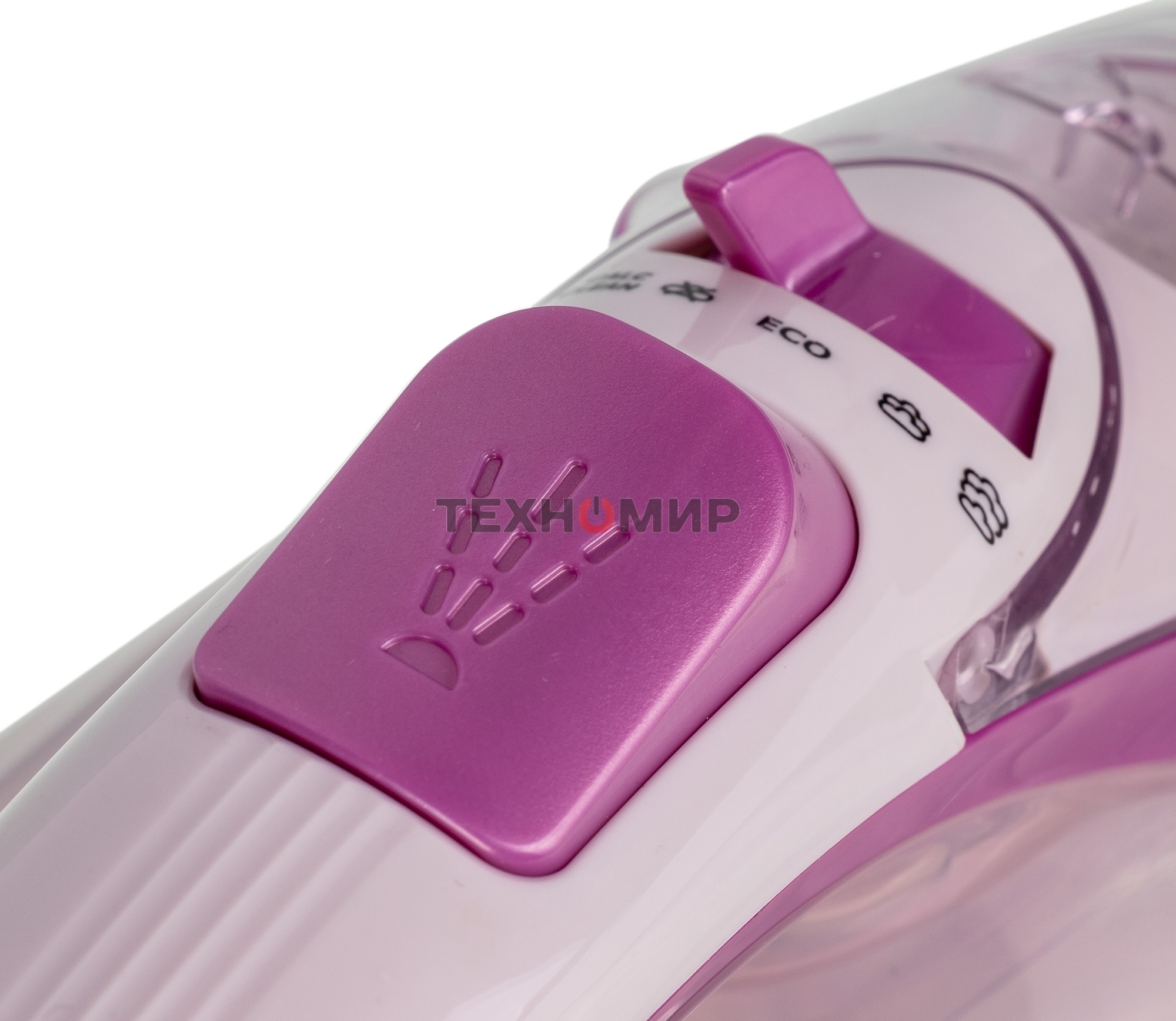 Утюг Polaris PIR2668AK 3m белый/розовый 2600Вт