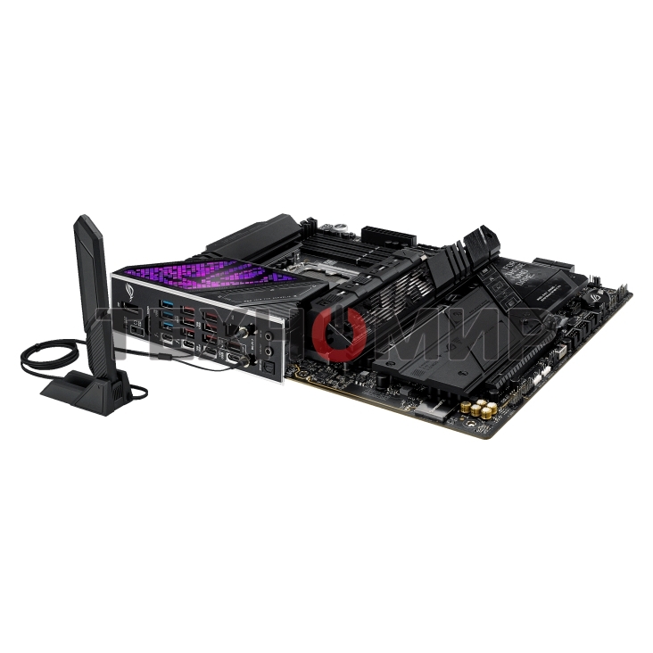 Материнская плата ASUS ROG STRIX Z890-E GAMING WIFI, LGA 1851, Intel Z890, 4xDDR5, 4xSATA, 7xM.2, 1xPCIe 5.0 x16, 1xPCIe 4.0 x16, 1xHDMI, 1xDP, 2xUSB-C Thunderbolt 4, 7xUSB-A 3.2 Gen 2, 3xUSB-A 3.2 Gen 1, 2xUSB-C 3.2 Gen 2x2, 1x 5Gb LAN, 2x3.5 мм, 7.1, AT