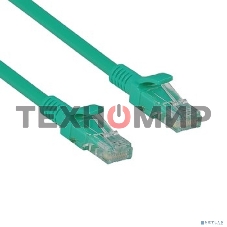 Патч-корд ExeGate UTP-RJ45-RJ45-5e-5M-GN, UTP, cat.5e, 5м, зеленый