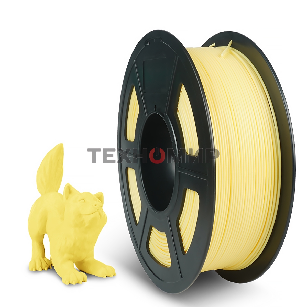 Филамент NVPrint PETG Lemon yellow для 3D печати диаметр 1.75мм длина 330 метров масса 1 кг