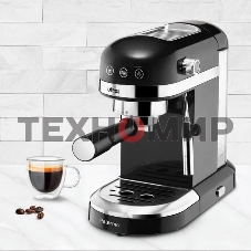 Кофеварка рожковая Ufesa PALERMO BLACK черный, исп. кофе - молотый, 1.5 л, 1350 Вт, 20 бар