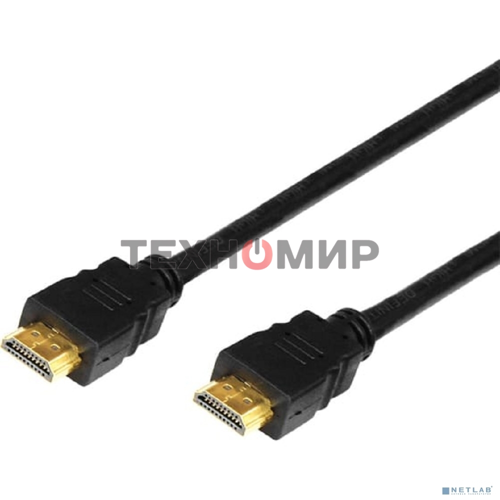 Кабель Rexant HDMI - HDMI 1.4, 2 метра Gold