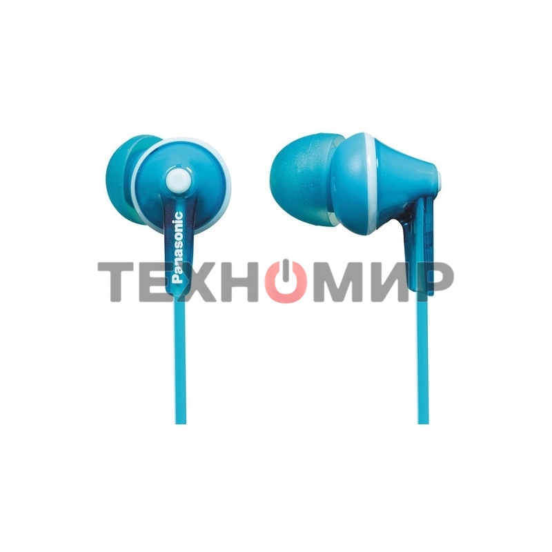 Наушники Panasonic RP-HJE125E-Z бирюза 1.1м