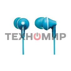 Наушники Panasonic RP-HJE125E-Z бирюза 1.1м