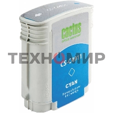Картридж струйный Cactus CS-C4911 №82 голубой (72 мл) для HP Design Jet 500/800C
