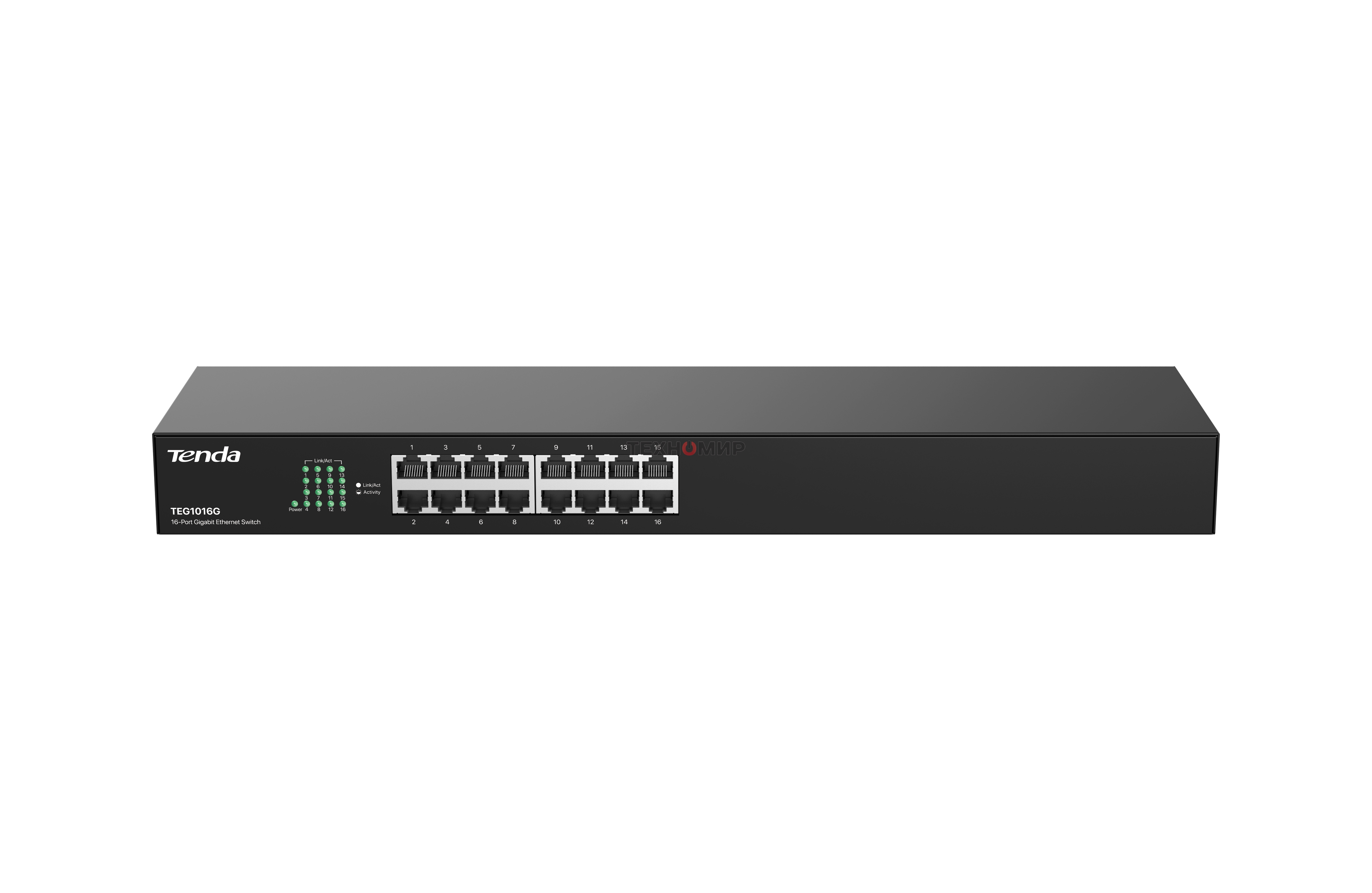 Коммутатор 16PORT 1000M G1016G IP-COM