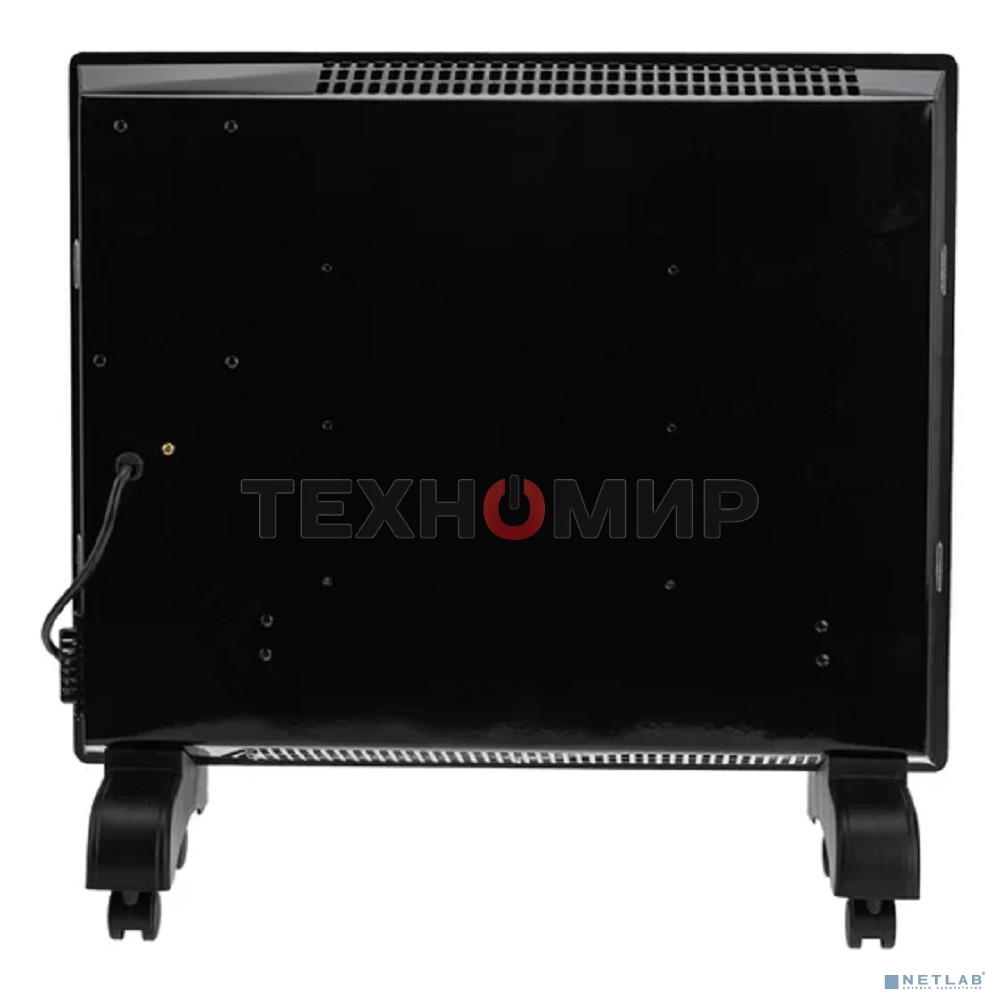 Конвектор электрический Rexant черный, 1000 Вт, 10 м2, электронный термостат, Wi-Fi