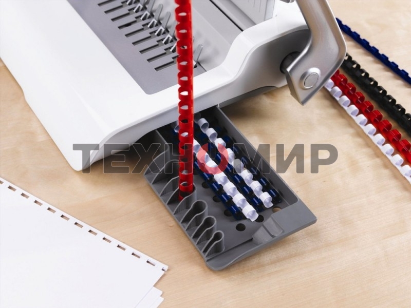 Переплетчик Fellowes Star+ (FS-56275) A4/перф.12л.сшив/макс.150л./пластик.пруж. (6-18мм)