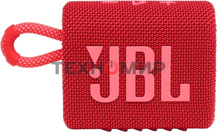Портативная акустика JBL GO 3, красный