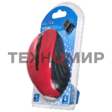 Мышь беспроводная Oklick 545MW черный/красный, 1600 dpi, радиоканал, USB, кнопки - 4