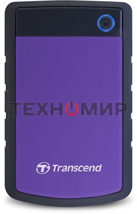 Внешний HDD Transcend USB 3.0 1Tb TS1TSJ25H3P StoreJet 25H3P (5400 об/мин) 2.5