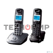 Телефон беспроводной (DECT) Panasonic KX-TG2512RU1 Доп трубка в комплекте, АОН, Caller ID, спикерфон, полифония