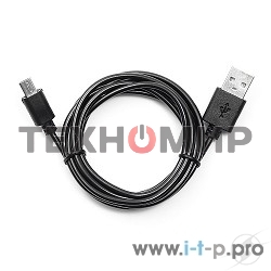 Кабель USB2.0 Pro Cablexpert CC-mUSB2-AMBM-6, AM/microBM 5P, 1.8м, экран, черный, пакет