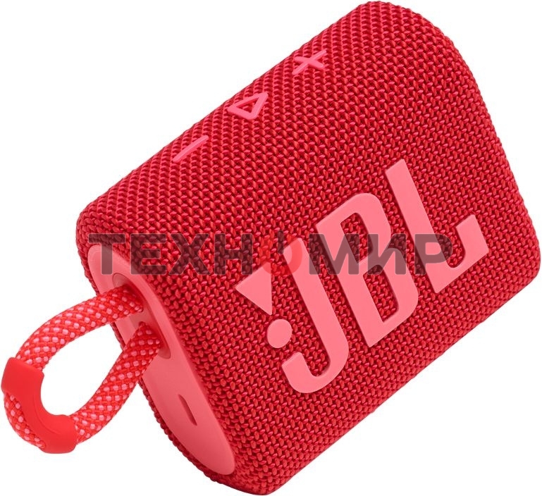 Портативная акустика JBL GO 3, красный