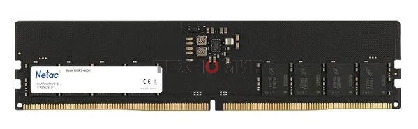 Оперативная память NETAC Basic, DDR5, 16GB (1x16GB), 4800MHz, CL40, DIMM
