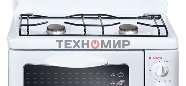 Плита настольная газовая Gefest 100 белый + духовка