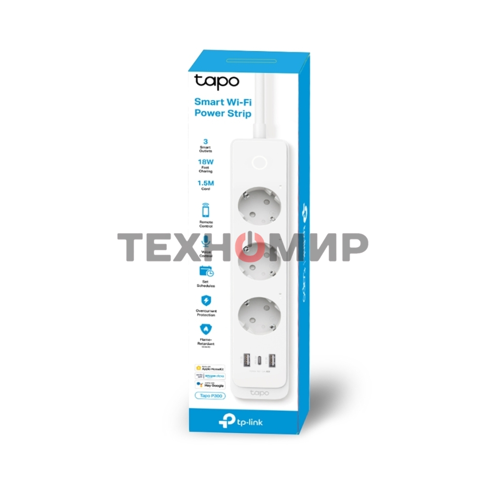 Умный сетевой фильтр TP-Link Tapo P300