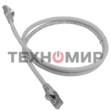 Патч-корд LANMASTER LSZH FTP cat.6a, 1.0 м, белый