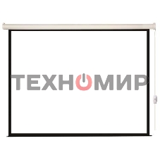 Экран с электроприводом Lumien Eco Control 152x240 см (раб. область 144х232 см) Matte White черная кайма по периметру 16:9